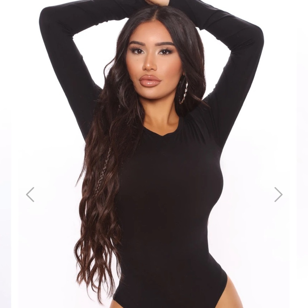 Fashion Nova Long Sleeve Bodysuit